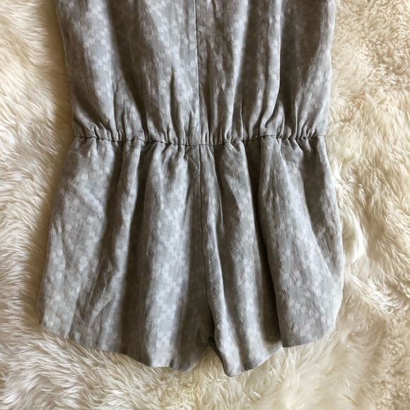 Shades Of Grey by Micah Cohen Printed Romper XS - Picture 5 of 8